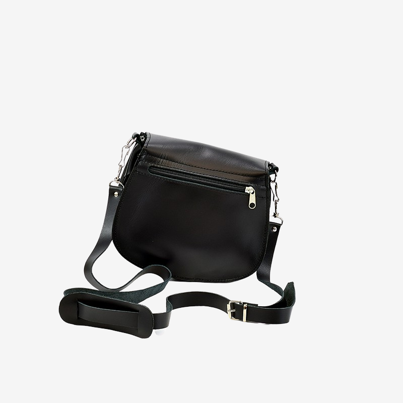 black leather bags for women