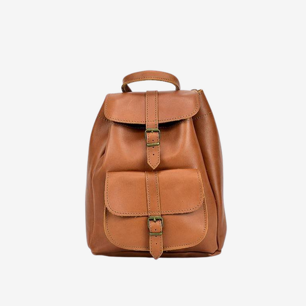 brown leather backpacks, δερμάτινες τσάντες χειροποίητες