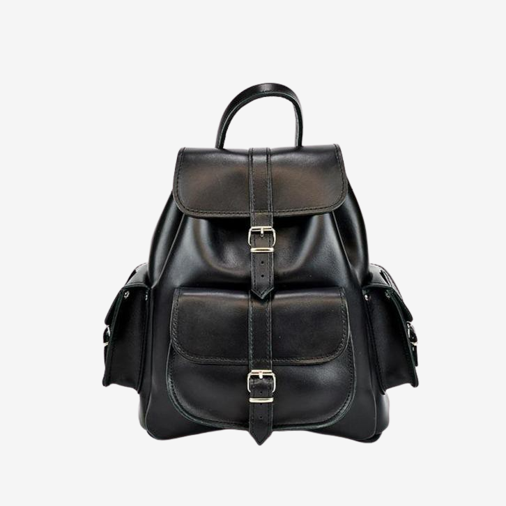 black leather backpack for women, δερμάτινες τσάντες χειροποίητες
