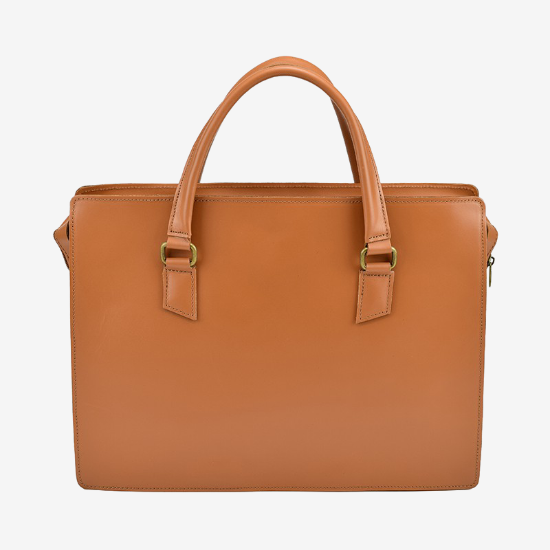 brown leather briefcases for women