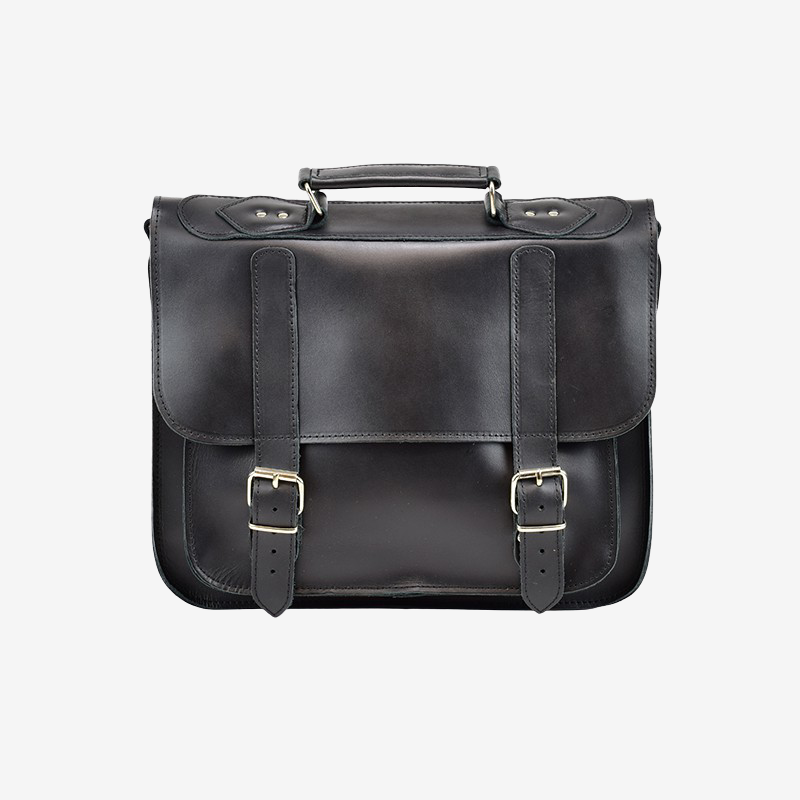 black leather briefcases for women
