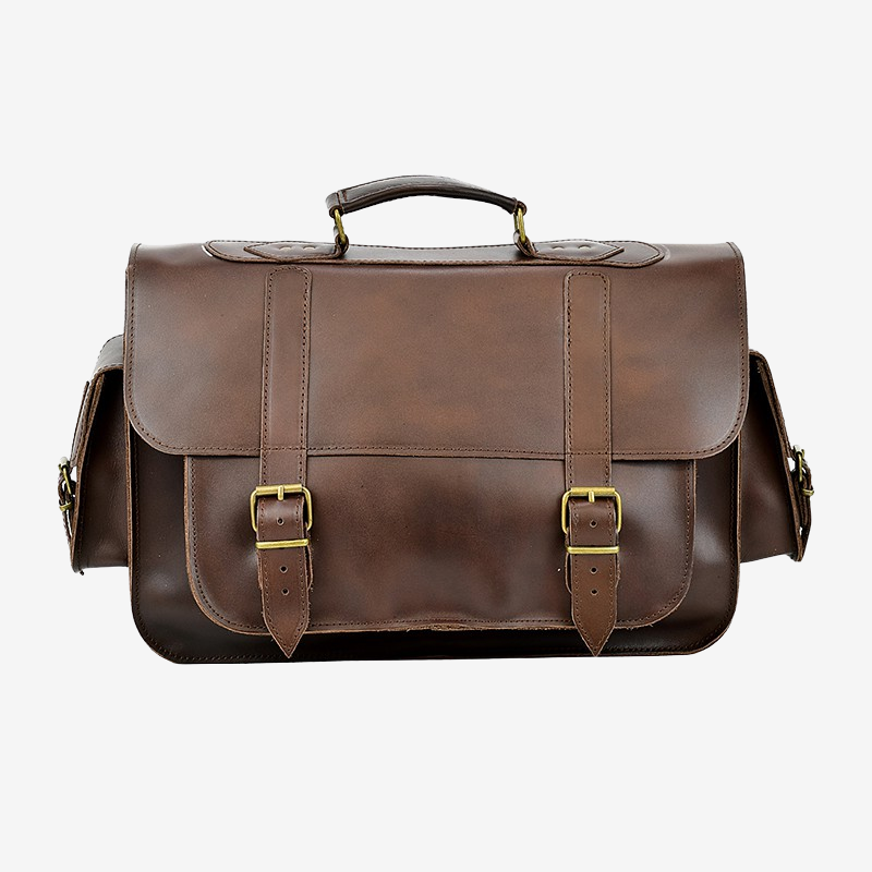 brown leather briefcases