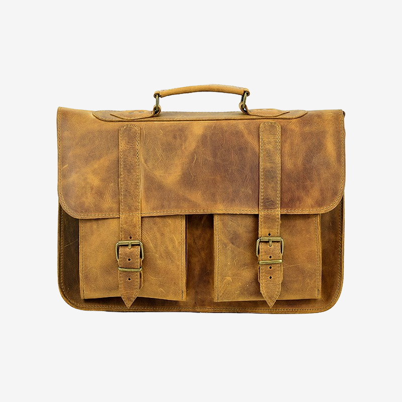 brown leather bags for men
