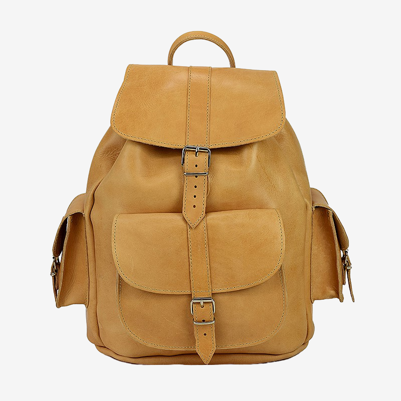 natural leather backpacks