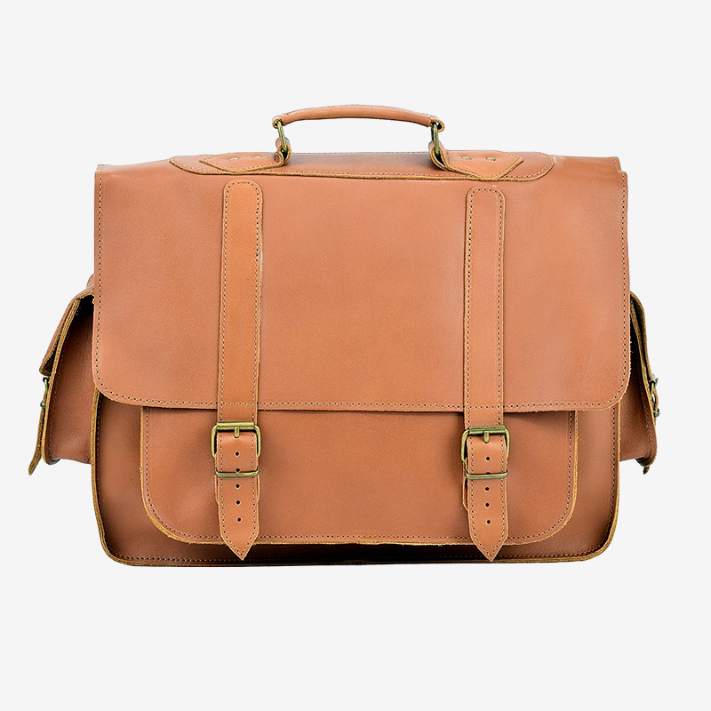 light brown leather briefcases