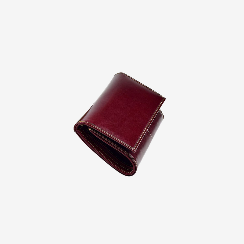red leather wallets for women