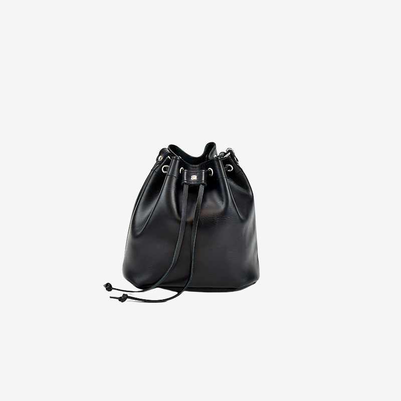 black leather bags for women