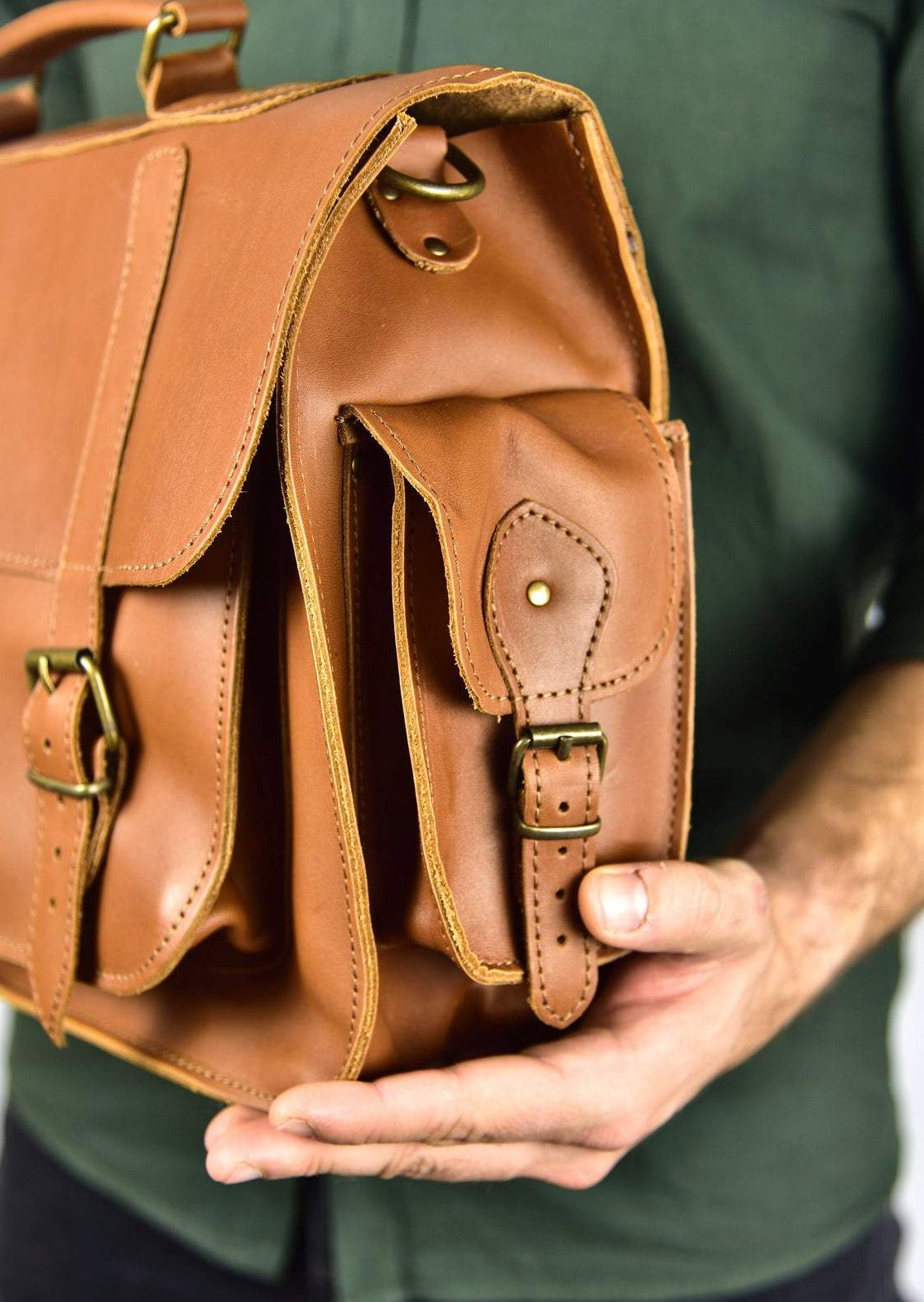 leather bags made in Greece