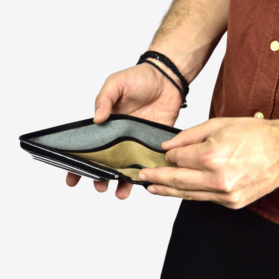 black large wallets for men, πορτοφόλια ανδρικά για ταυτότητα