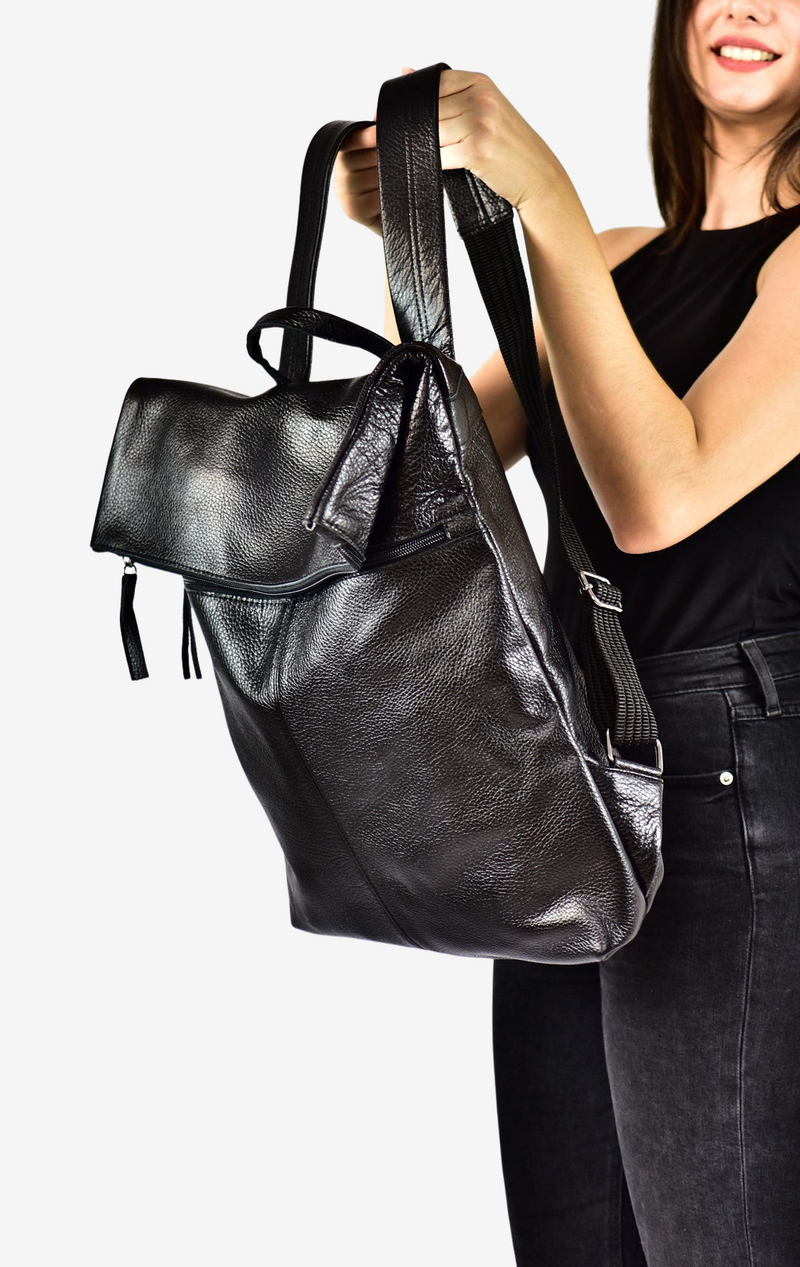 leather backpacks for women