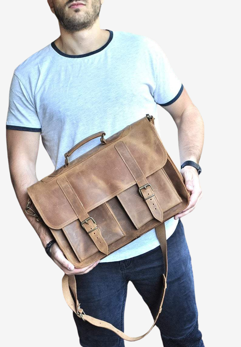 mens leather bags