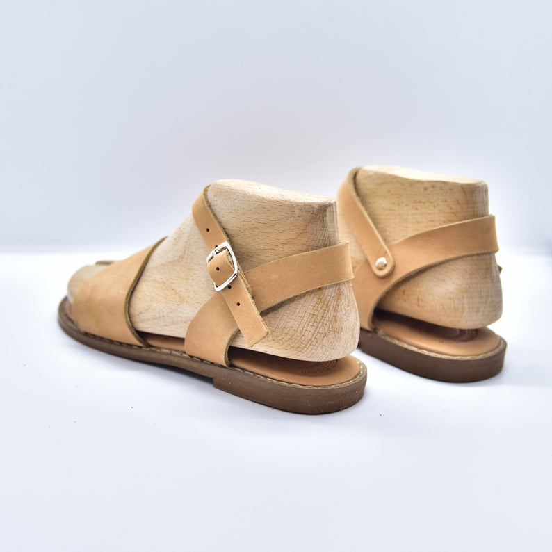  greek leather sandals for kids