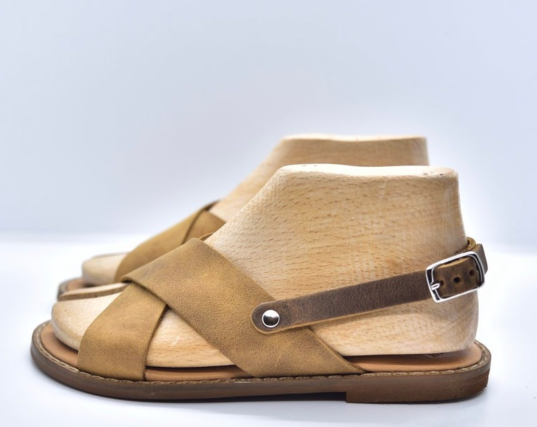handmade leather sandals for kids, δερμάτινα παιδικά σανδάλια