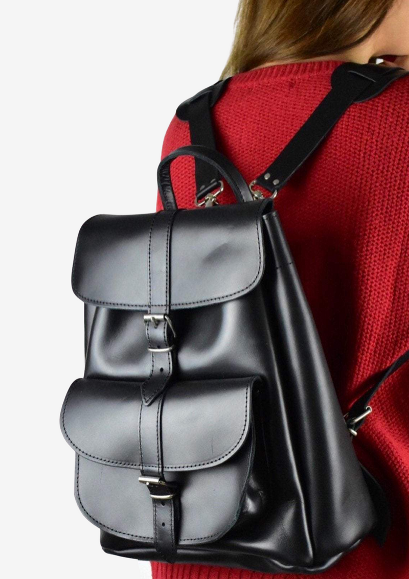 handmade leather backpacks, γυναικείες δερμάτινες τσάντες πλάτης