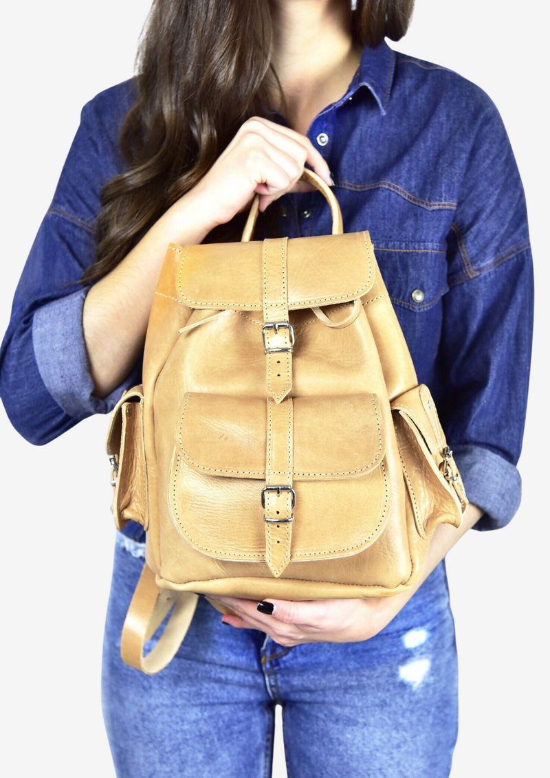 handmade leather backpacks for women, γυναικείες δερμάτινες τσάντες πλάτης