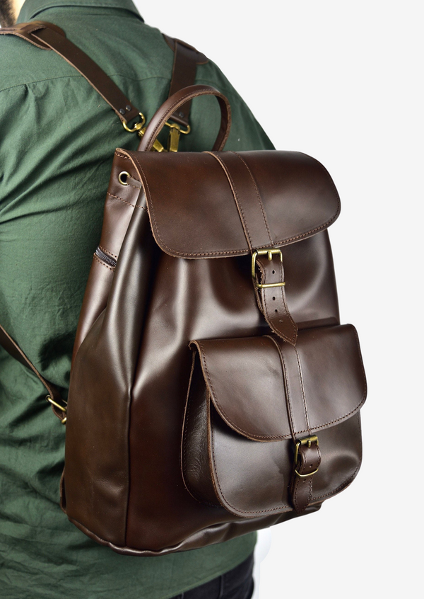 large leather backpack for men, δερμάτινες τσάντες αντρικές