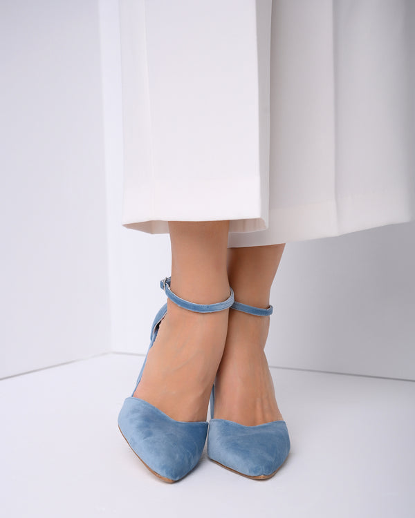 bridal shoes heels blue