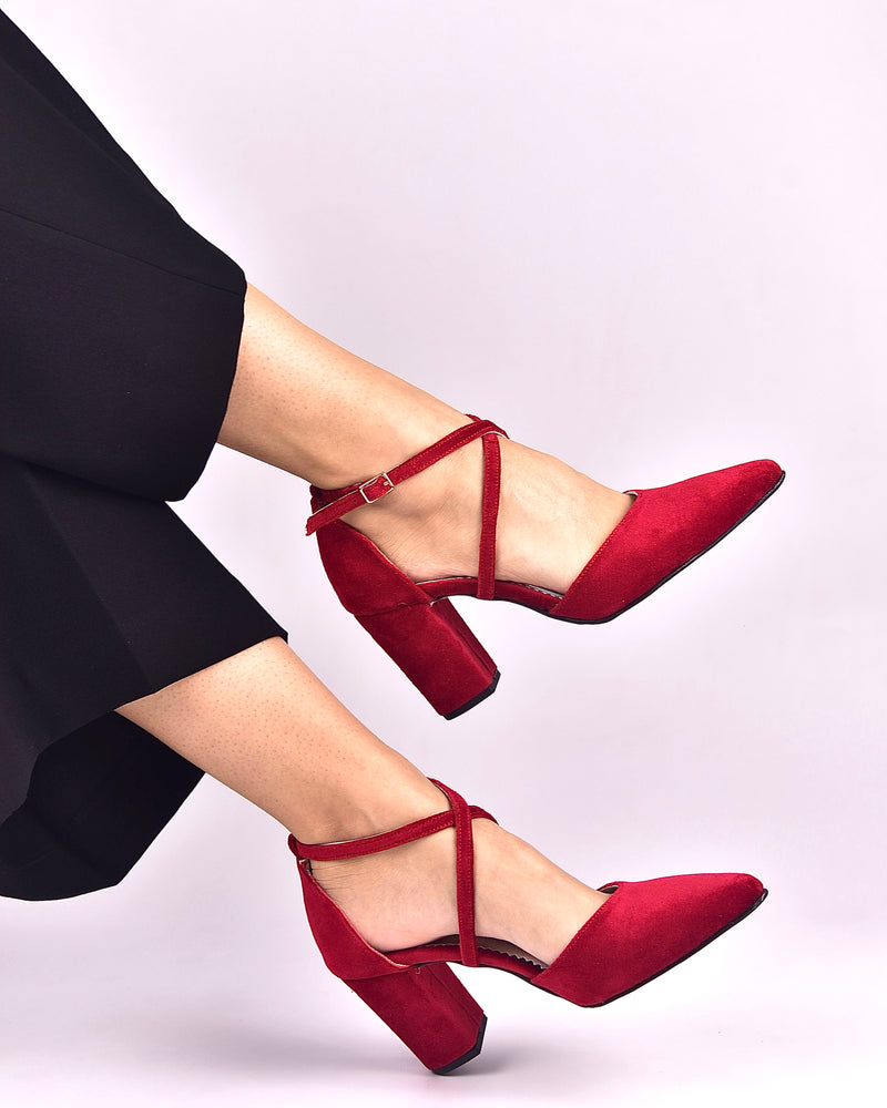 red ladies shoes, βελούδινα νυφικά παπούτσια