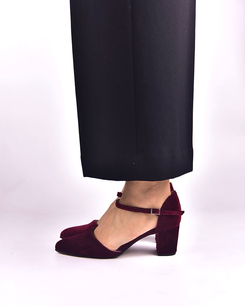 velvet heels, βελούδινα νυφικά παπούτσια