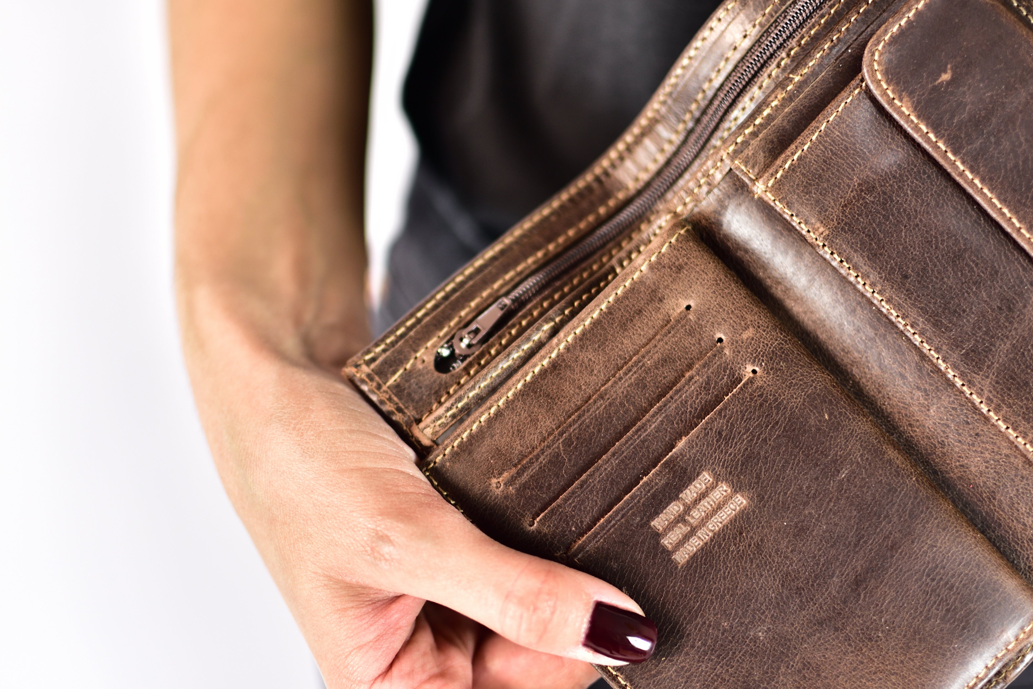 handmade leather wallets for women, μικρά γυναικεία πορτοφόλια